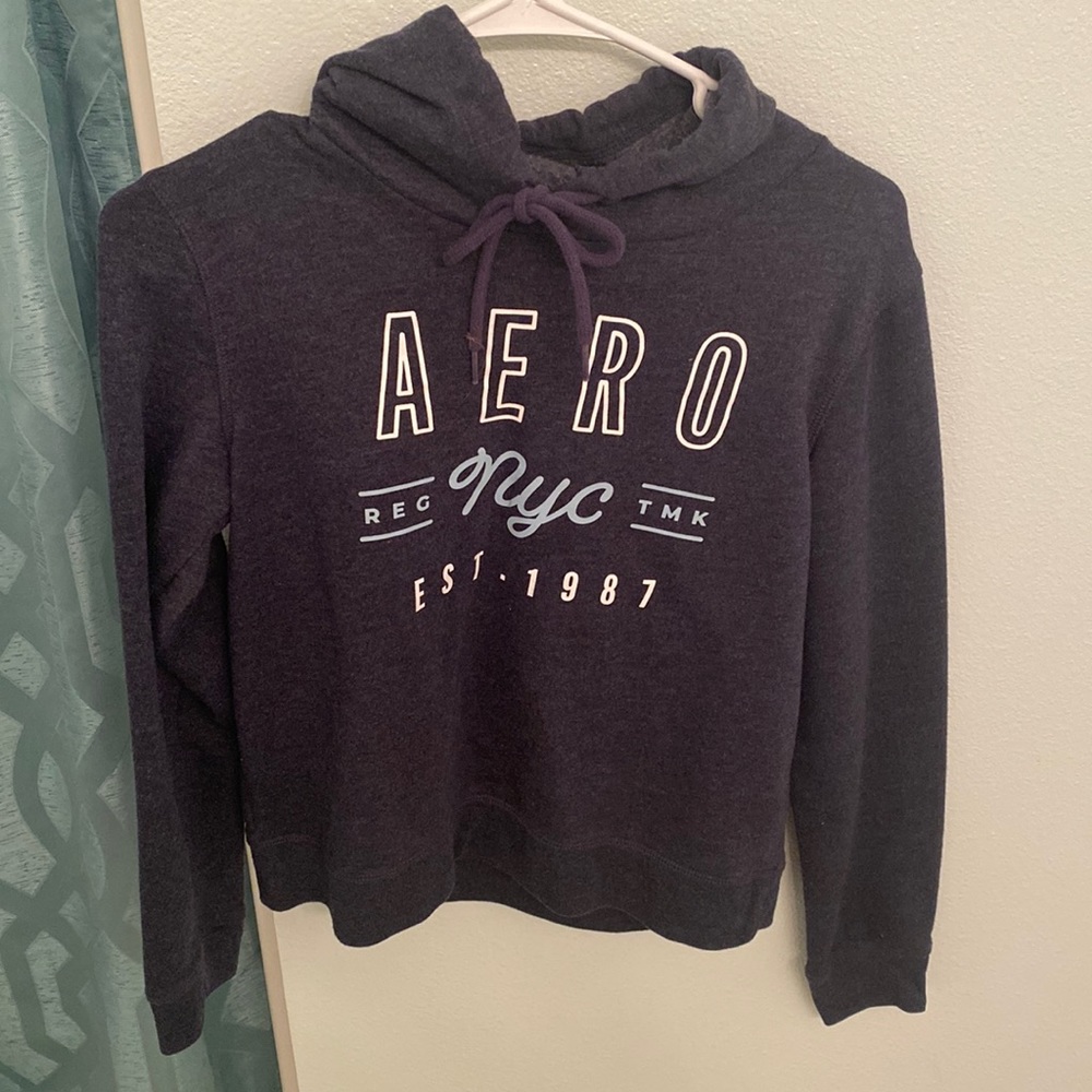 Navy Blue Hoodie from Aeropostale